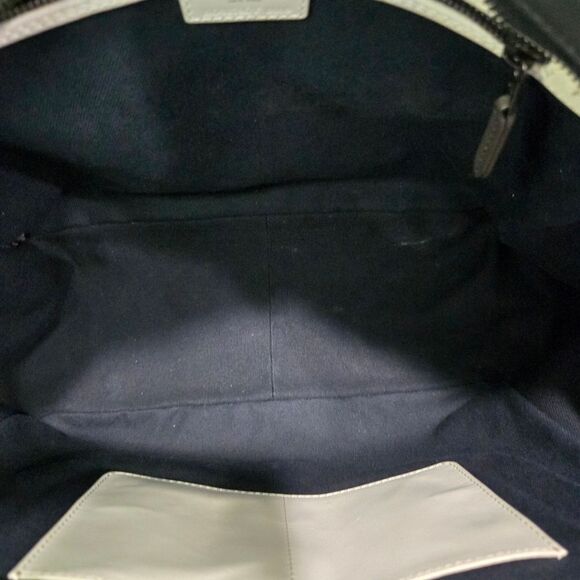 🐢 Rag & Bone Pilot Bag Large Dark Grey Excellent Condition - Picture 9 of 17